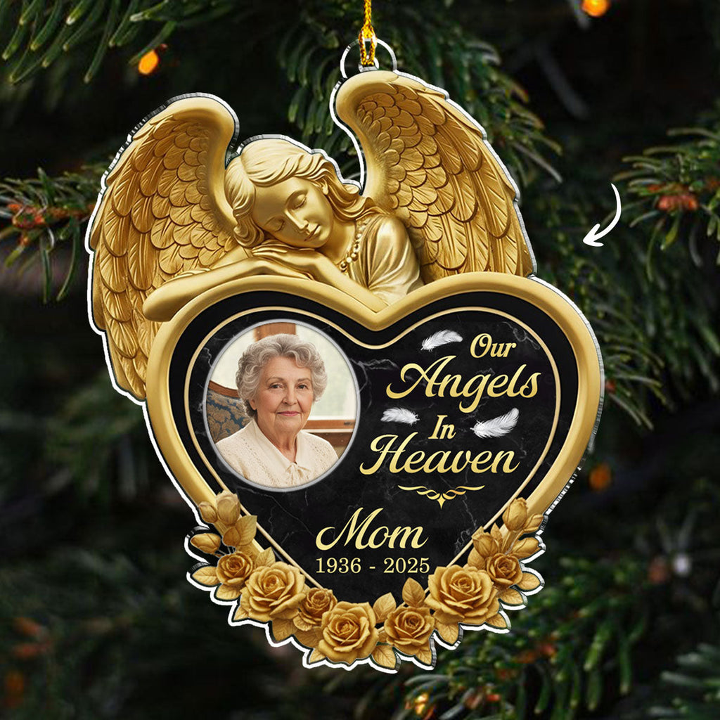 Angels In Heaven - Personalized Custom Acrylic Ornament