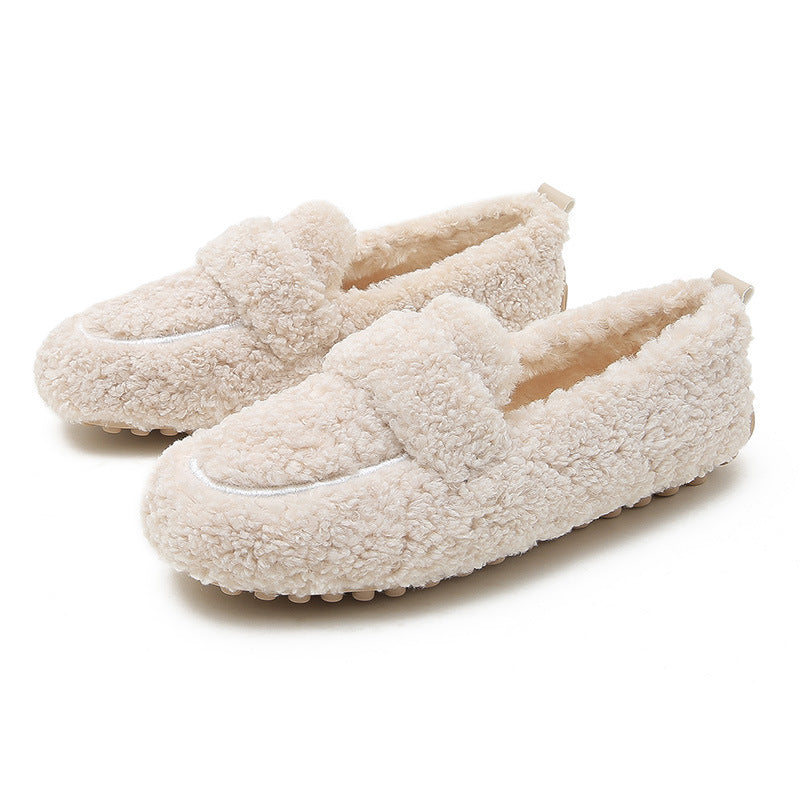 Fleece Lined Slippers for Warm Indoor Comfort