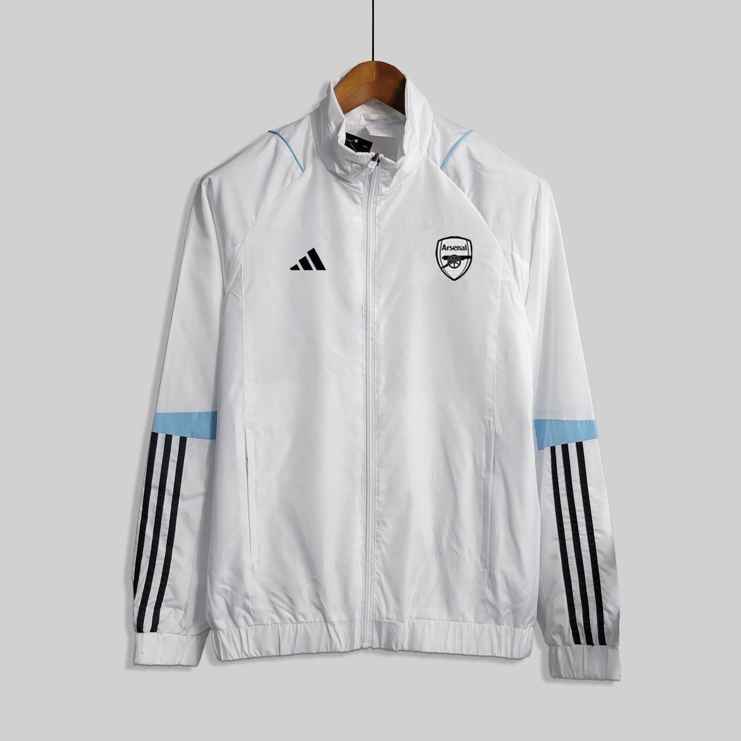 White Windbreaker 23/24 – Minimalist Lightweight Jacket