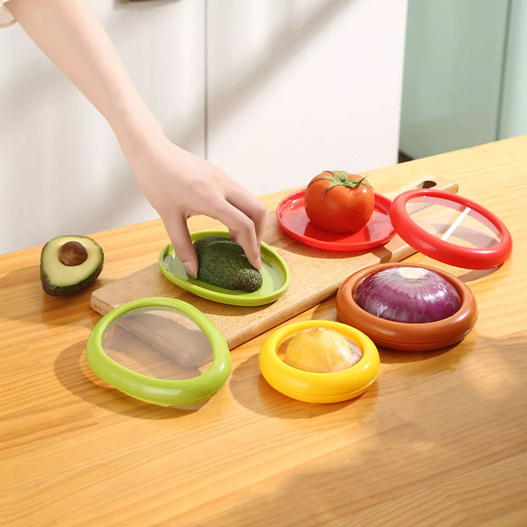 Food Covers with Reusable Silicone Airtight Seal