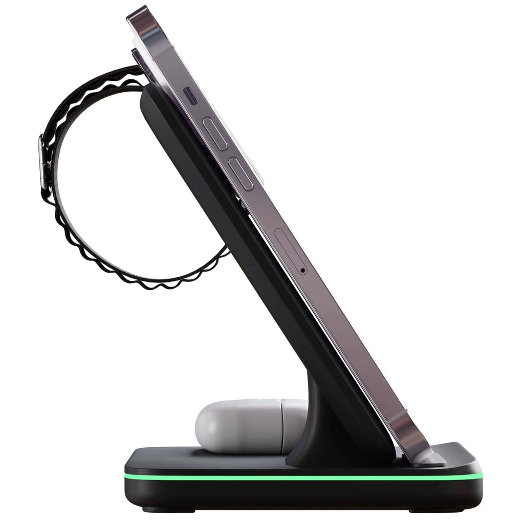 Wireless Charging Station for Phone Watch Earbuds