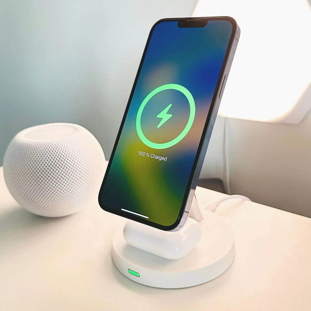 Wireless Phone Charger with Magnetic Stand