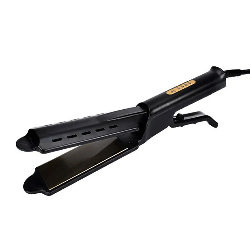 Hair Straightener with Steam Curling Function