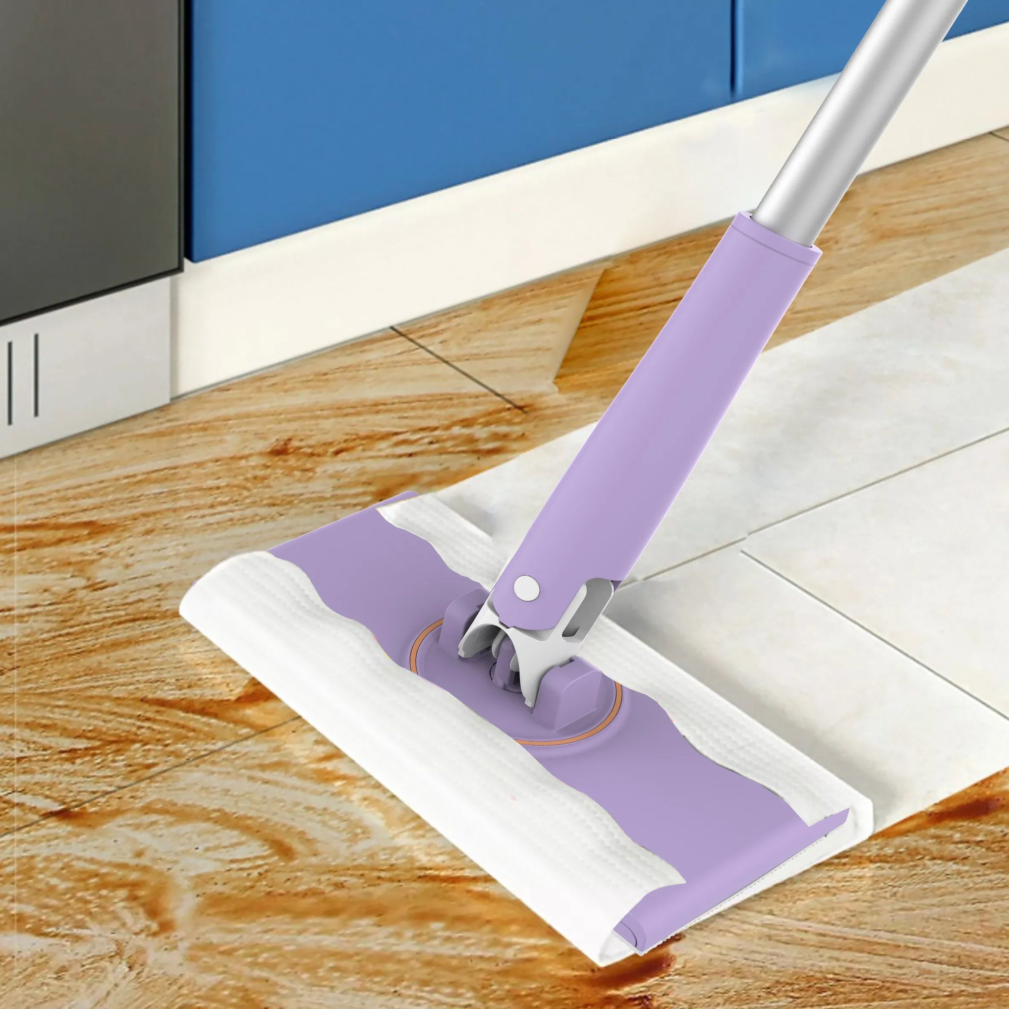 Floor Mop with 360 Swivel Cleaning Head