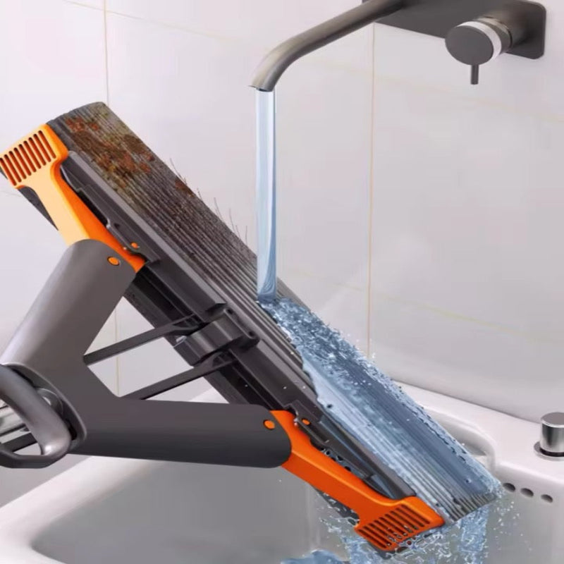 Mop Adjustable Sponge Head Easy Floor Cleaner