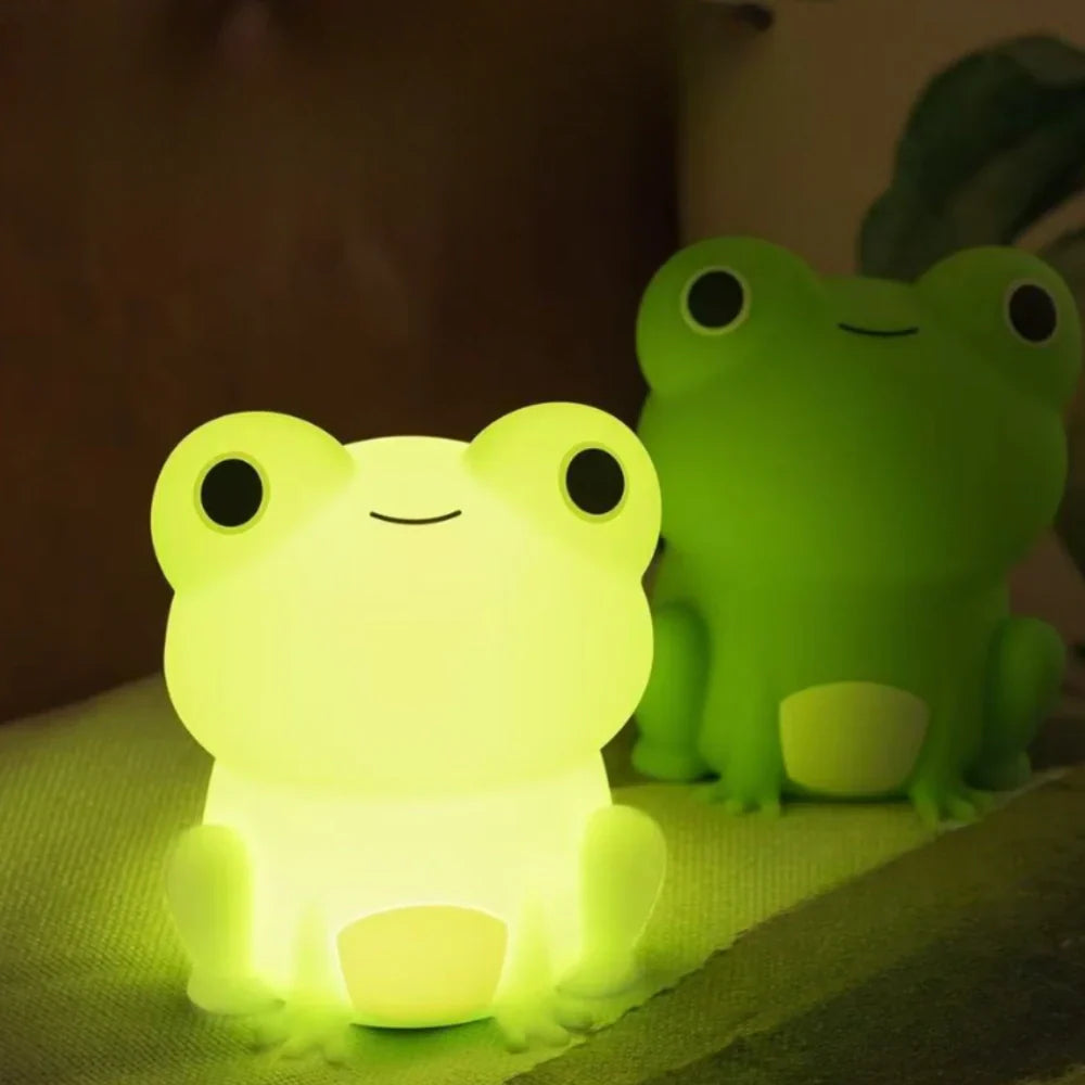 Night Light Silicone Animal Bedside Lamp