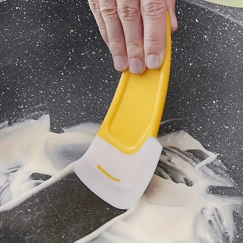 Kitchen Scraper Tool with Non-Stick Plastic Blade