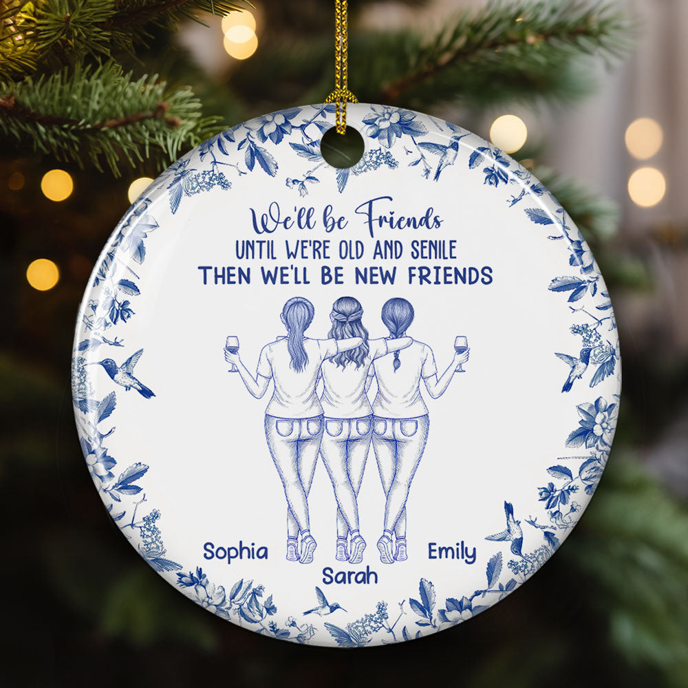 From Now Until Always - Personalized Custom Ceramic Ornament