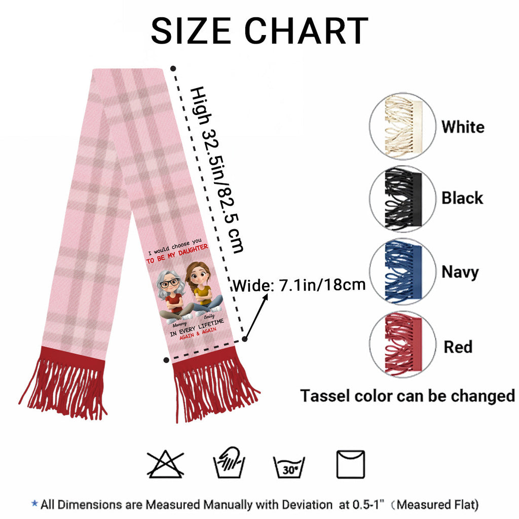 Always Choose You - Personalized Custom Scarf