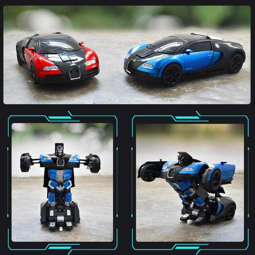 Remote Control Transforming Robot Car Toy