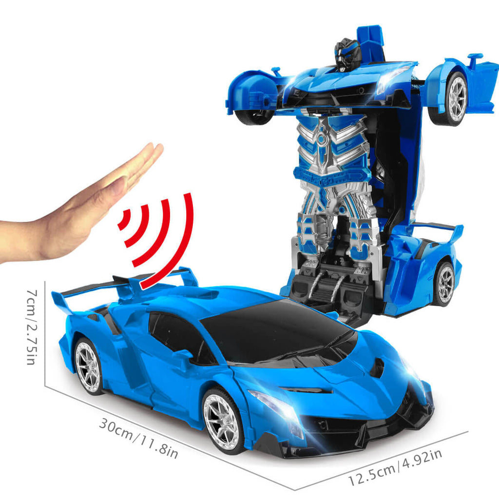Remote Control Transforming Robot Car Toy