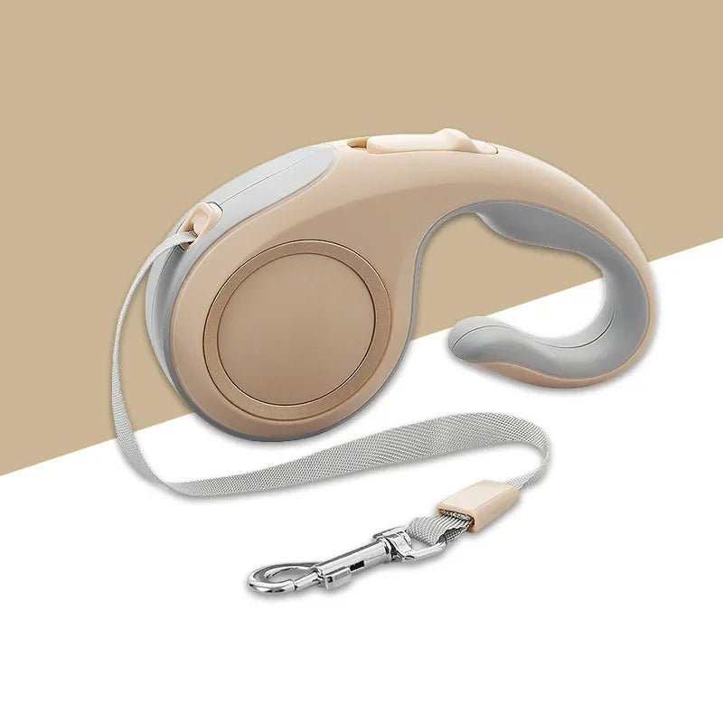 Dog Lead with Retractable Soft Grip Handle