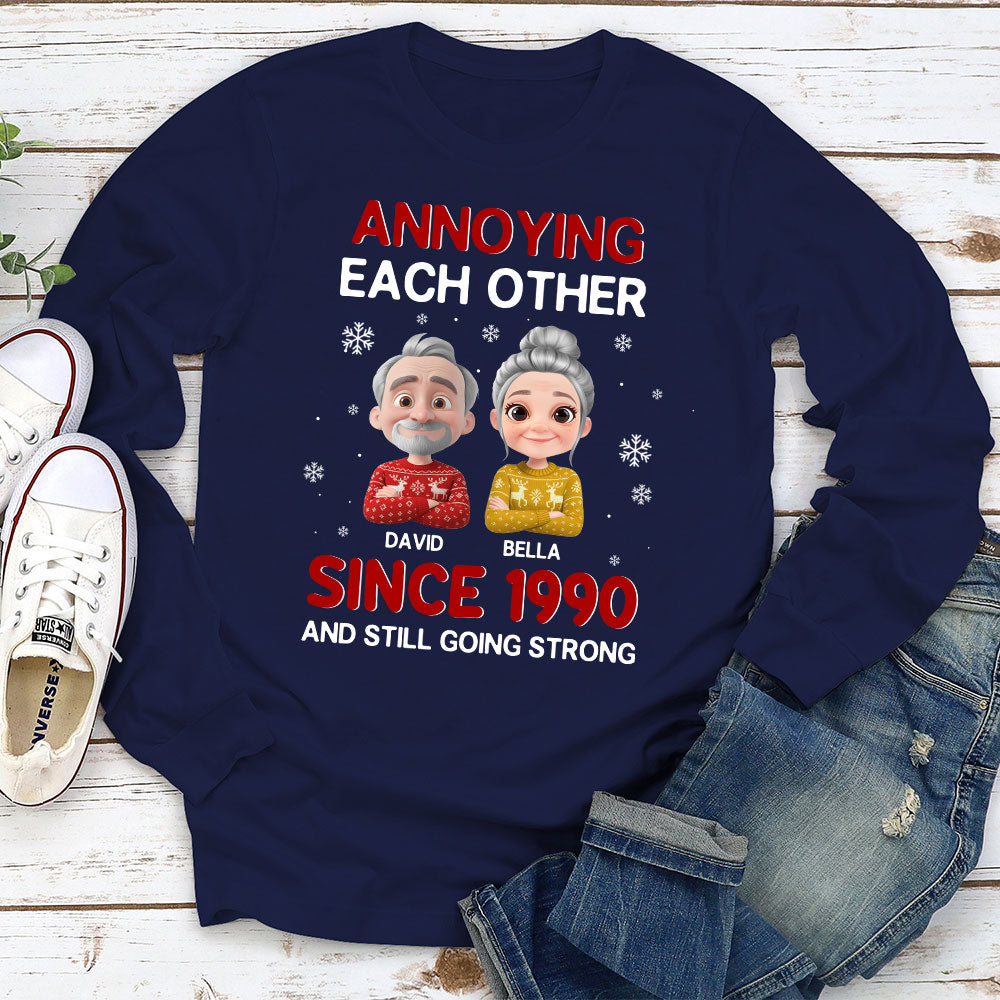 Annoying Each Other Christmas - Personalized Custom Shirt