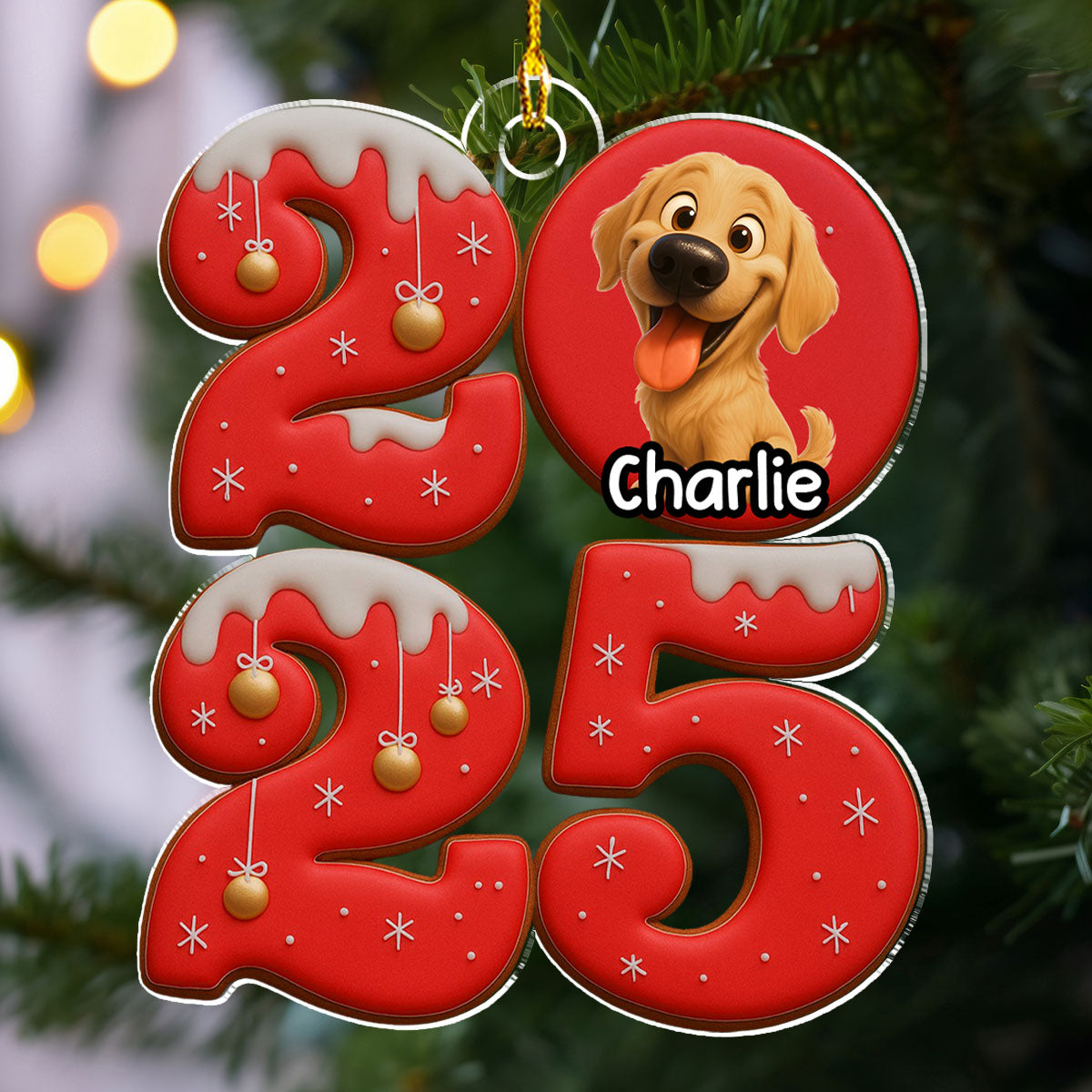 Another Year With You - Personalized Custom Acrylic Ornament