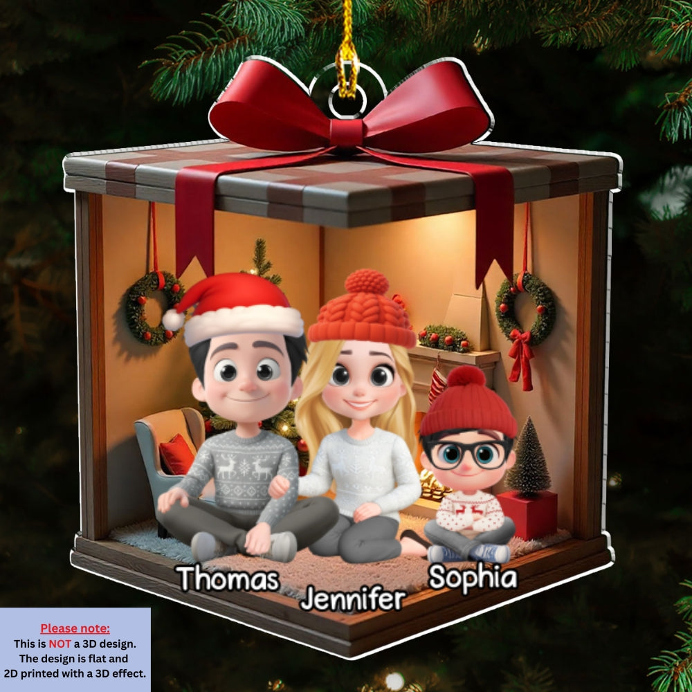 2025 Christmas - Personalized Custom Acrylic Ornament