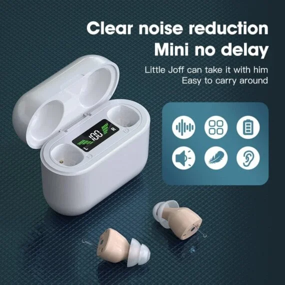 Hearing Aids Digital Rechargeable Noise Cancelling Set