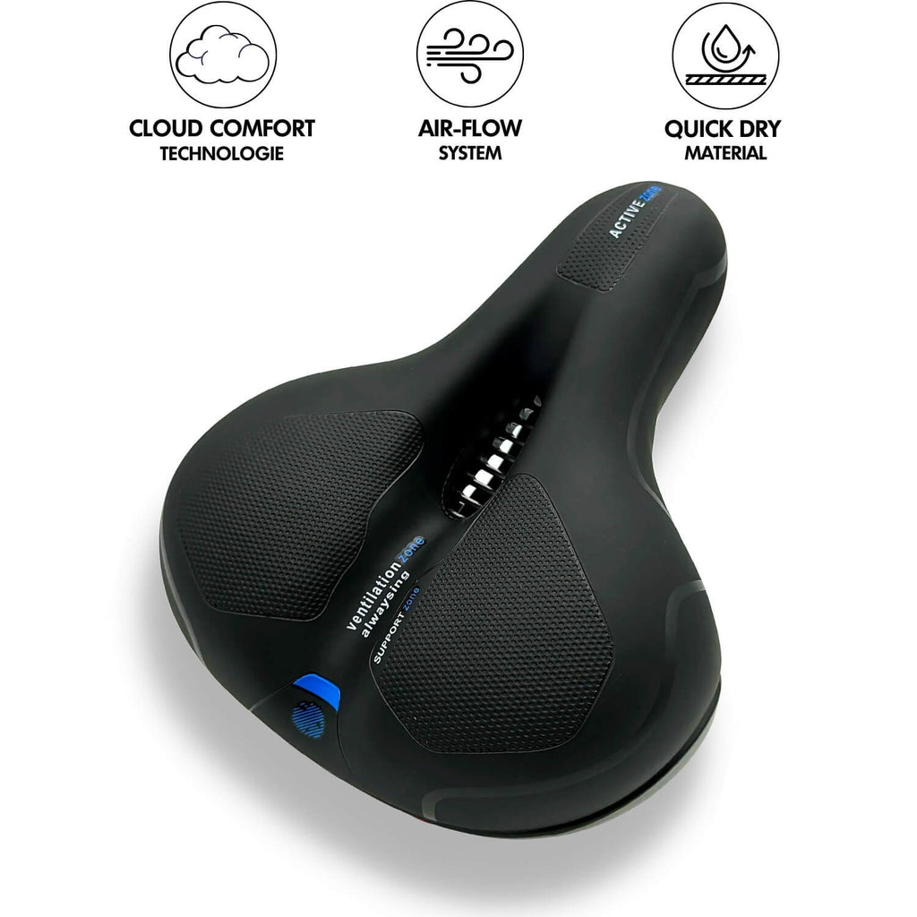 Bike Seat with Gel Cushion and Shock Absorption