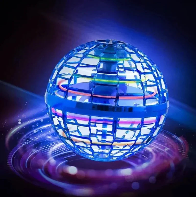 LED Flying Spinner Ball Toy