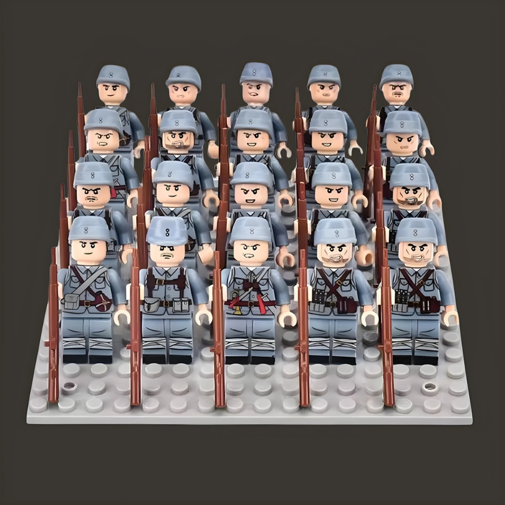 Military Soldier Building Block Toy Set