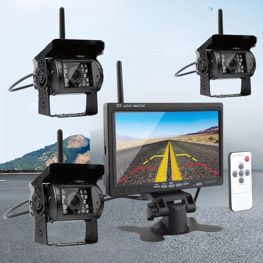 Wireless Reversing Camera System Safety Monitor