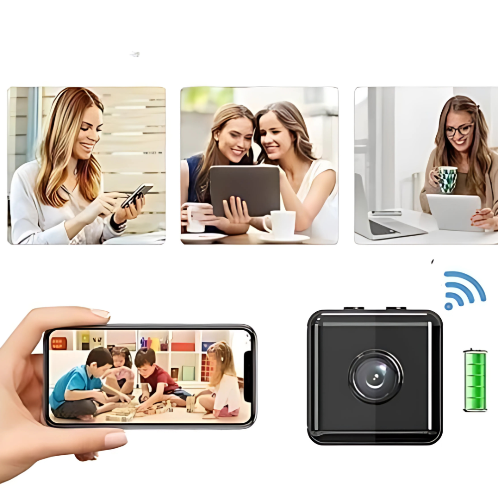 Indoor Camera Wireless Home HD Small CCTV Security Hidden Spy Nanny Cam