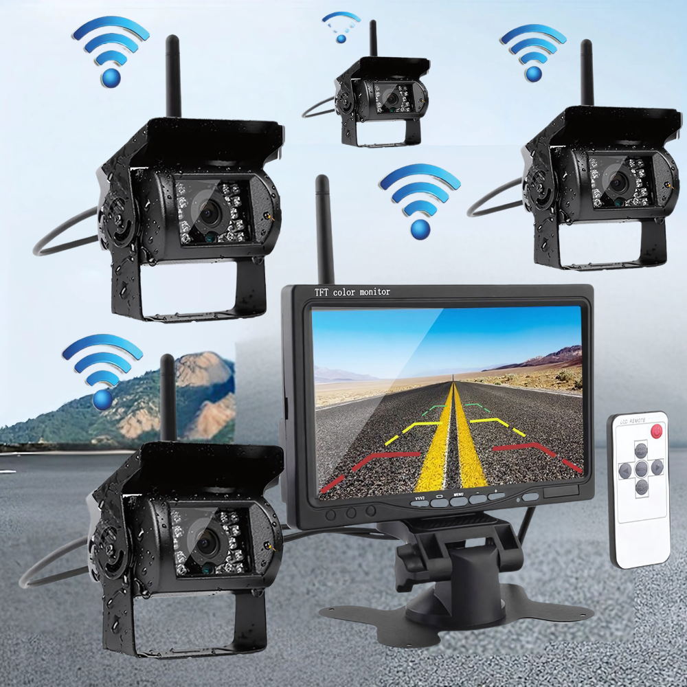 Wireless Reversing Camera System Safety Monitor