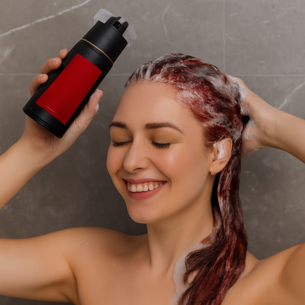 Hair Dye Shampoo Natural Shine