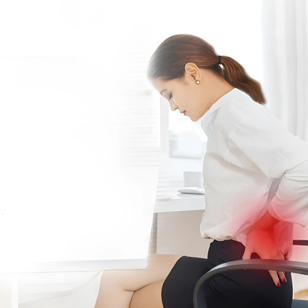 Back Support Cushion with Memory Foam Design