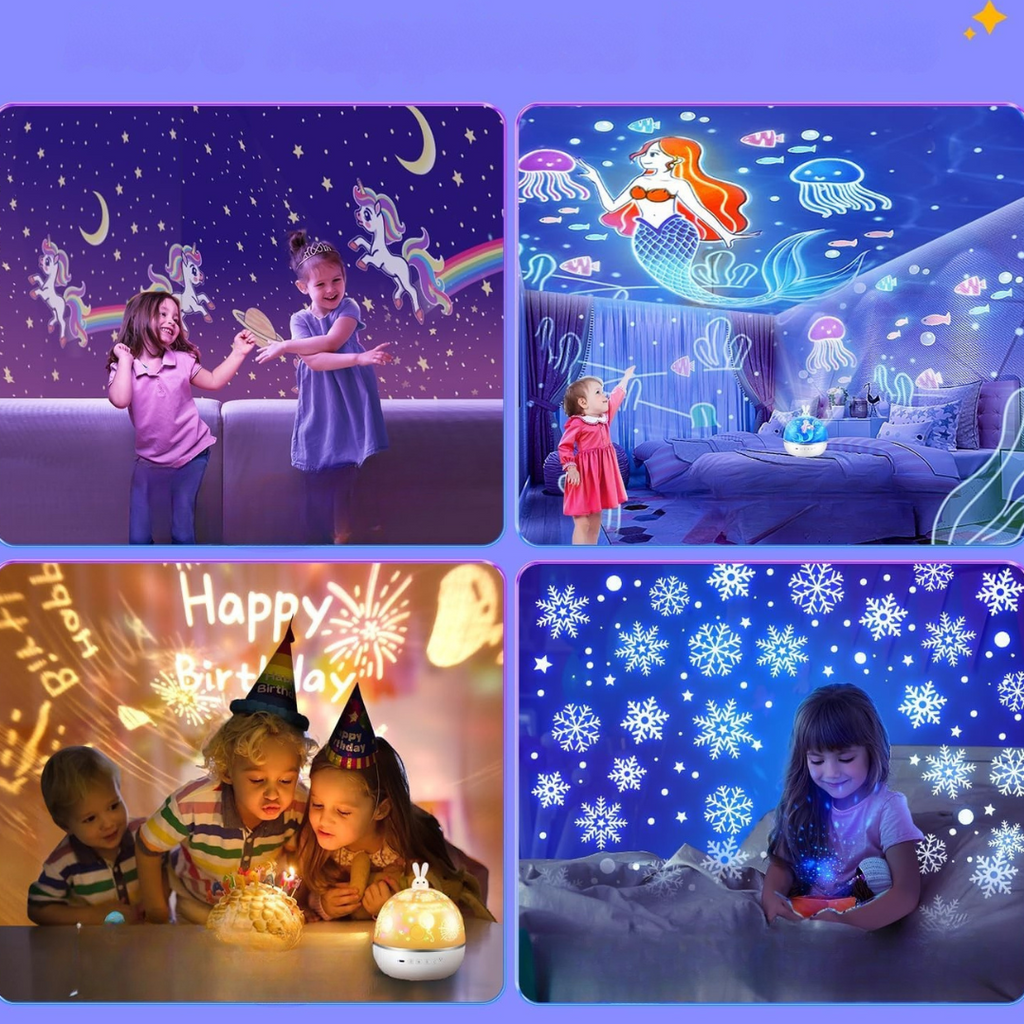 Galaxy Star Projector Light for Bedroom