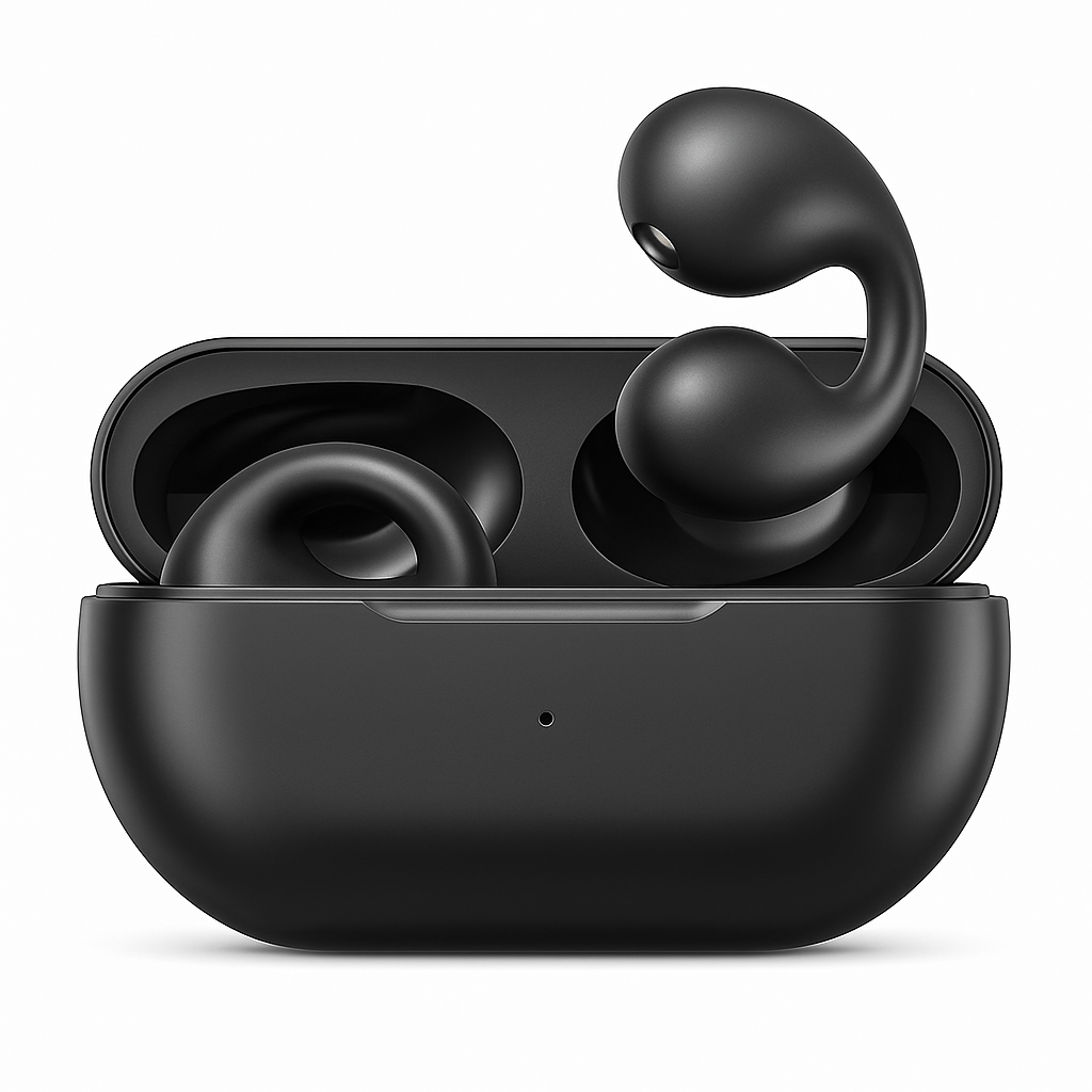 Wireless Earbuds with Secure Fit and Case