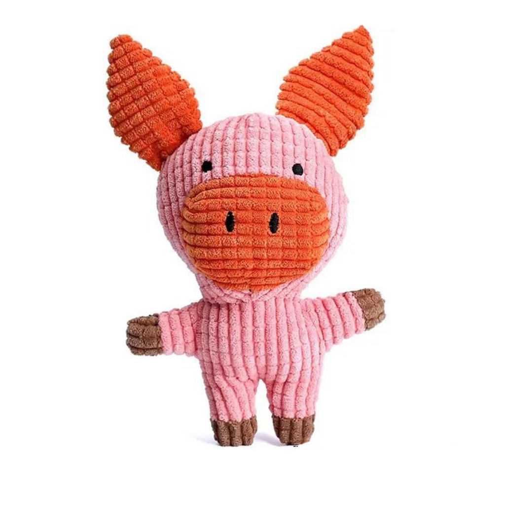 Dog Toy Plush Chew Set for Aggressive Play