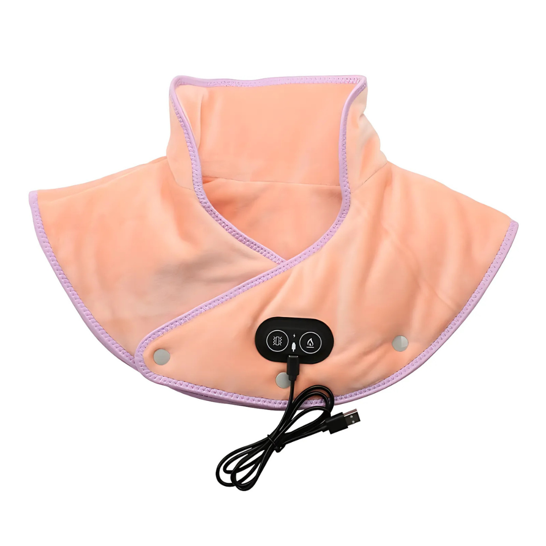 Electric Blanket with Shoulder and Neck Heating