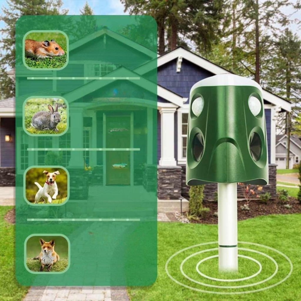 Cat and Animal Repellent Solar Outdoor Deterrent