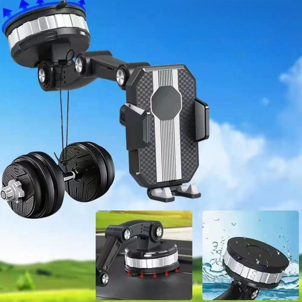 Phone Holder for Car with Strong Suction Mount