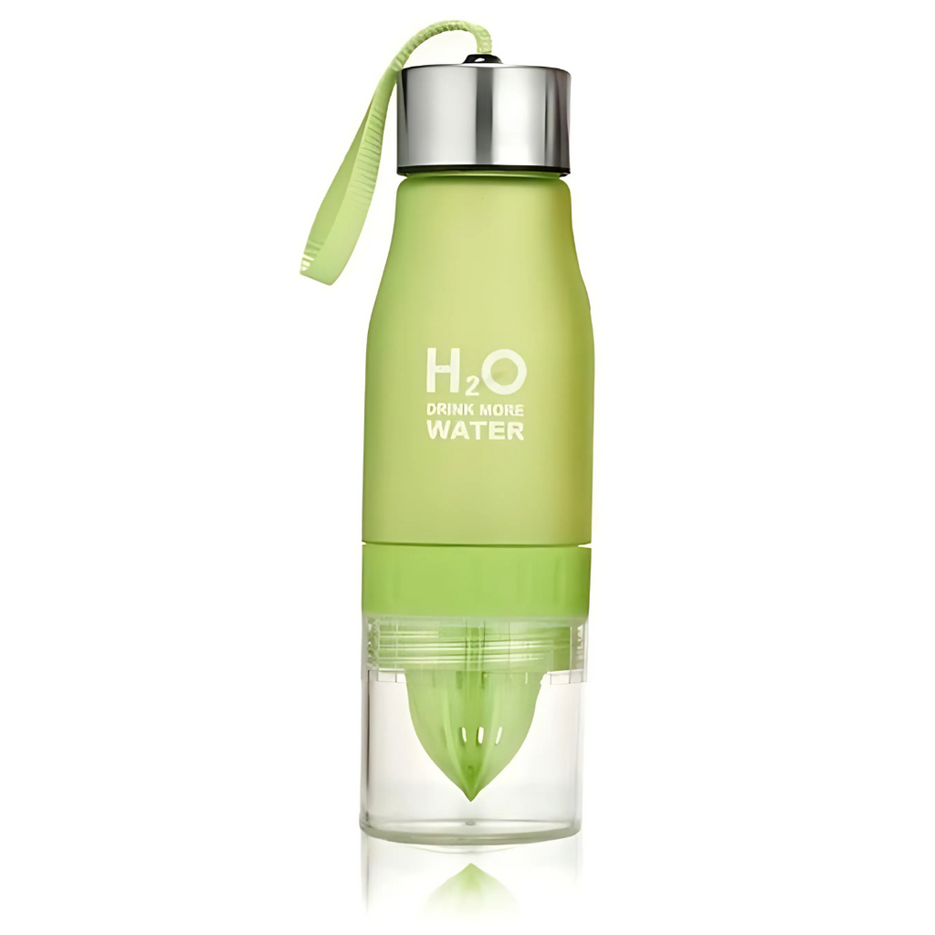 Water Bottle with Fruit Infuser and Juicer