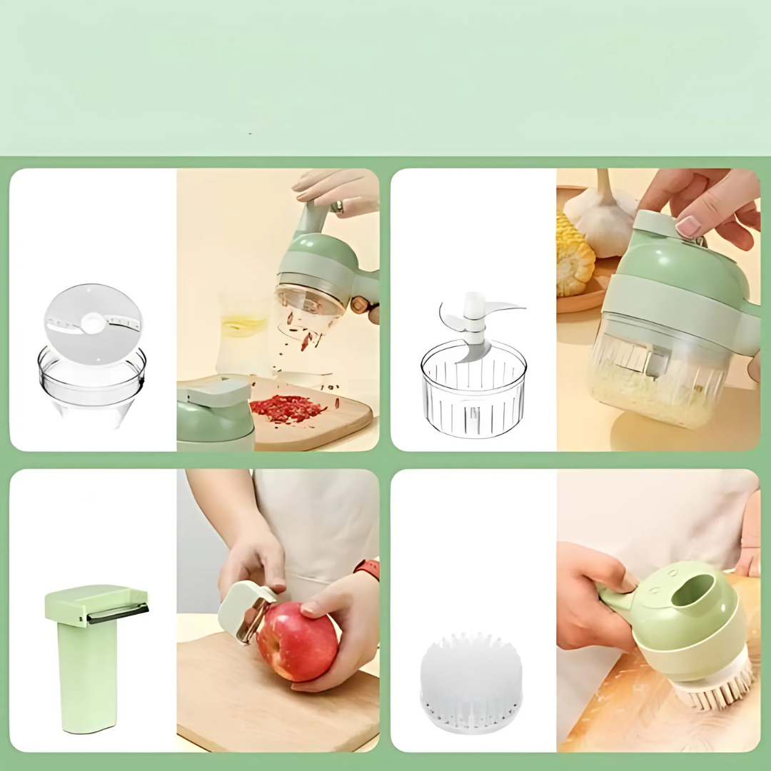 Food Processor Electric Mini Vegetable Chopper