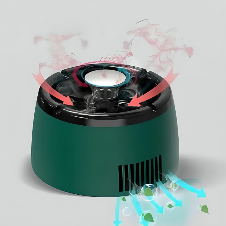 Smokeless Electric Ashtray with Air Purifier