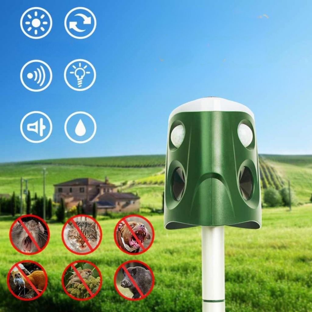 Cat and Animal Repellent Solar Outdoor Deterrent