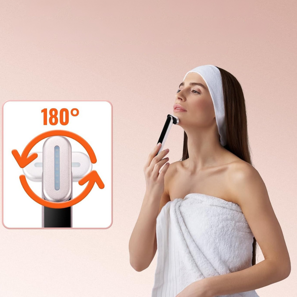 Facial Wand Red Light Skin Therapy Tool