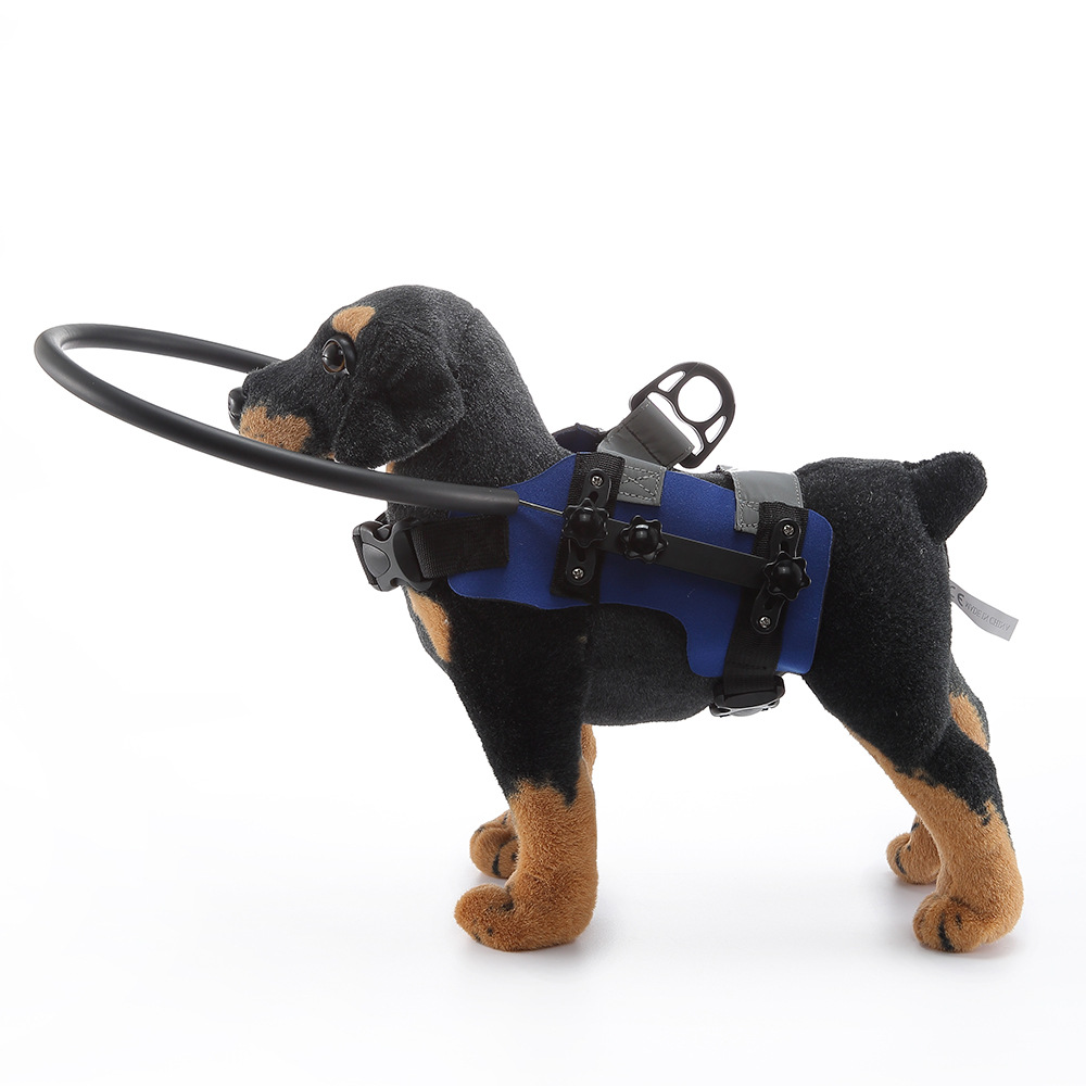 Dog Harness with Blind Guide Bumper Ring
