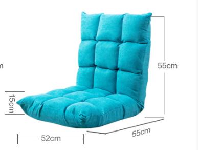 Floor Chair with Adjustable Back Support