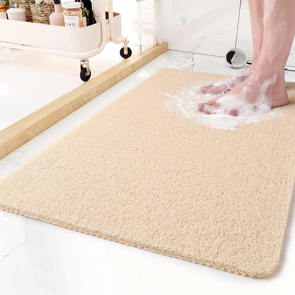 Shower Mat Non Slip Anti Mold Quick Drying