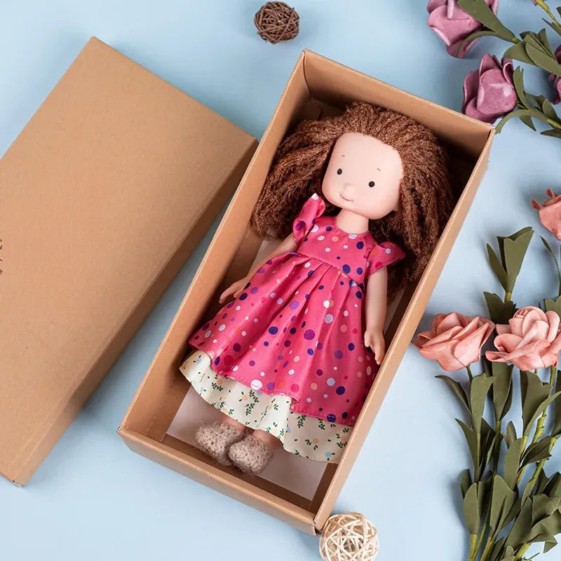Doll Soft Plush Dress Up Gift Set