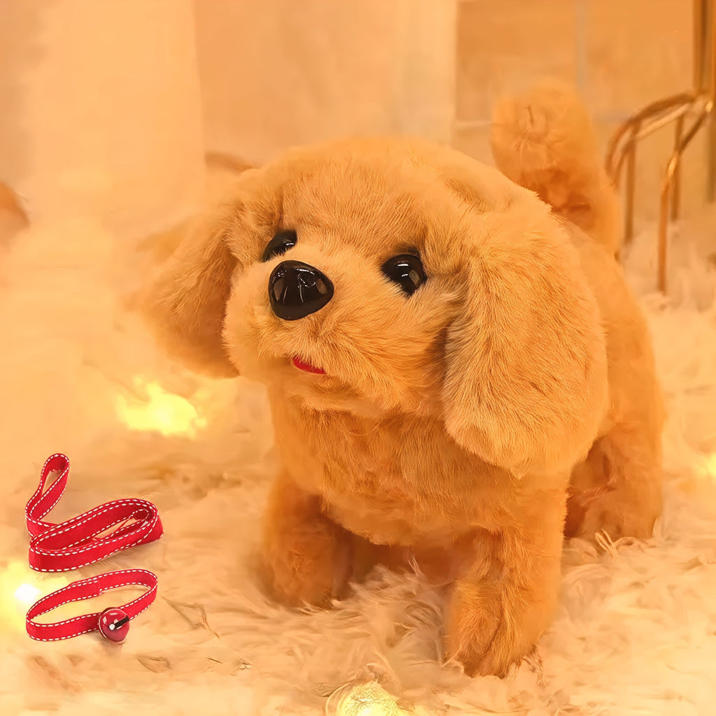 Robot Dog Plush Electronic Walking Toy