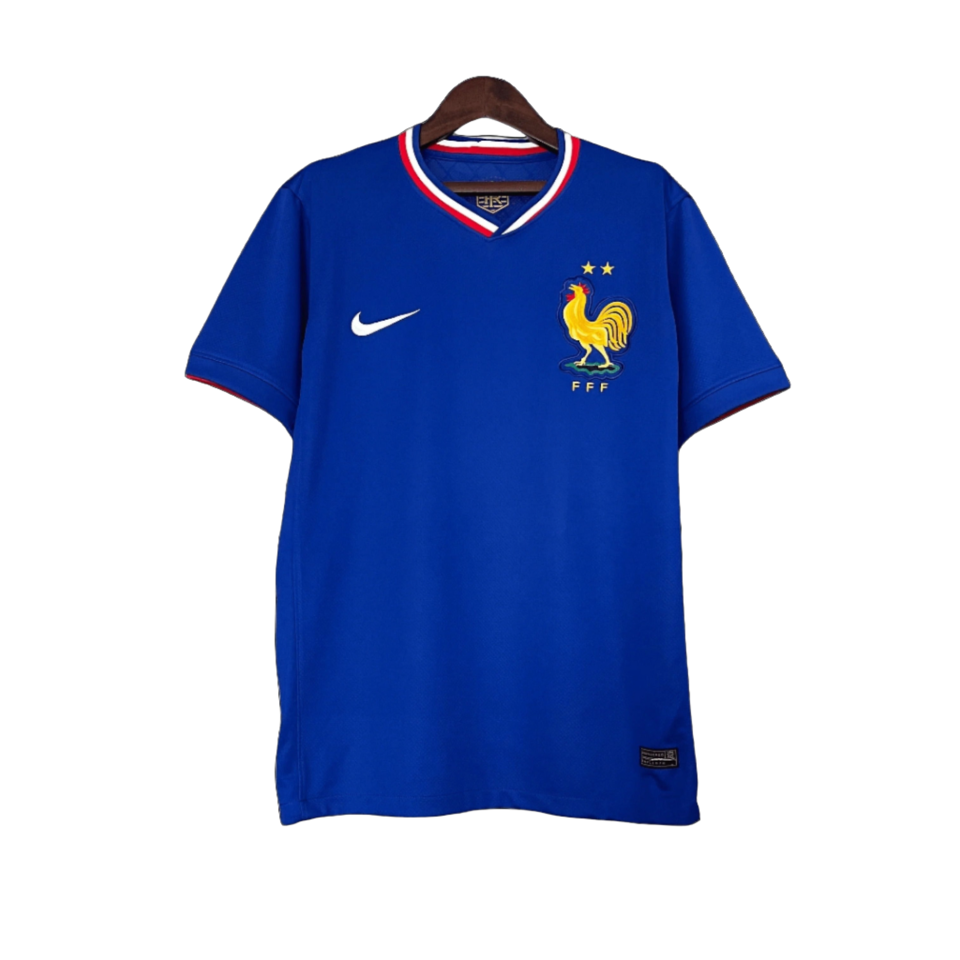 France EURO 2024 Home Kit – Official Fan Version in Blue with French Crest