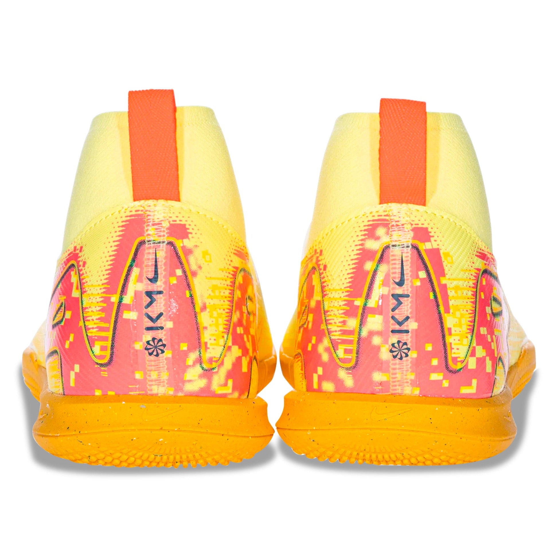 Nike Jr. Zoom Superfly 10 Academy KM Indoor Soccer Shoes (Light Laser Orange)