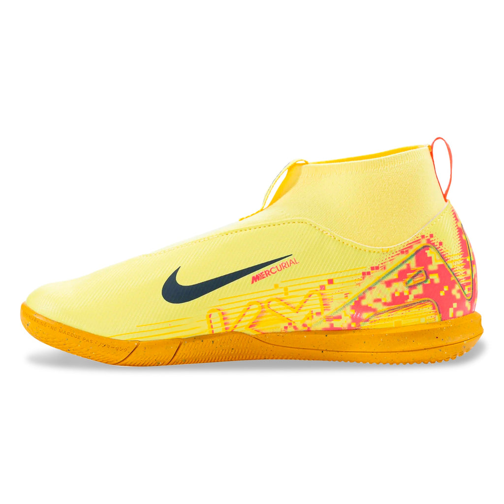 Nike Jr. Zoom Superfly 10 Academy KM Indoor Soccer Shoes (Light Laser Orange)