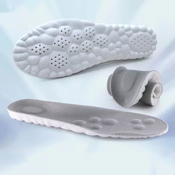 Shoe Insoles with Gel Cushion and Arch Support