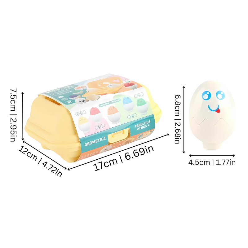 Educational Plastic Colour Matching Egg Toy