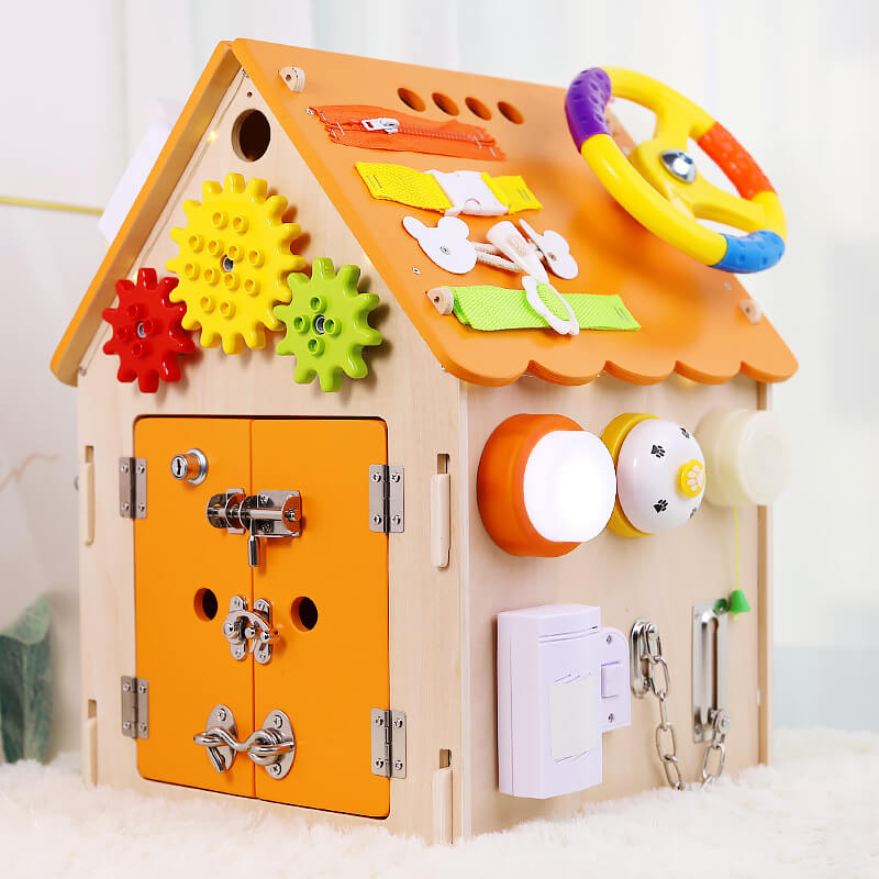 Wooden Kids Activity Learning Play Centre